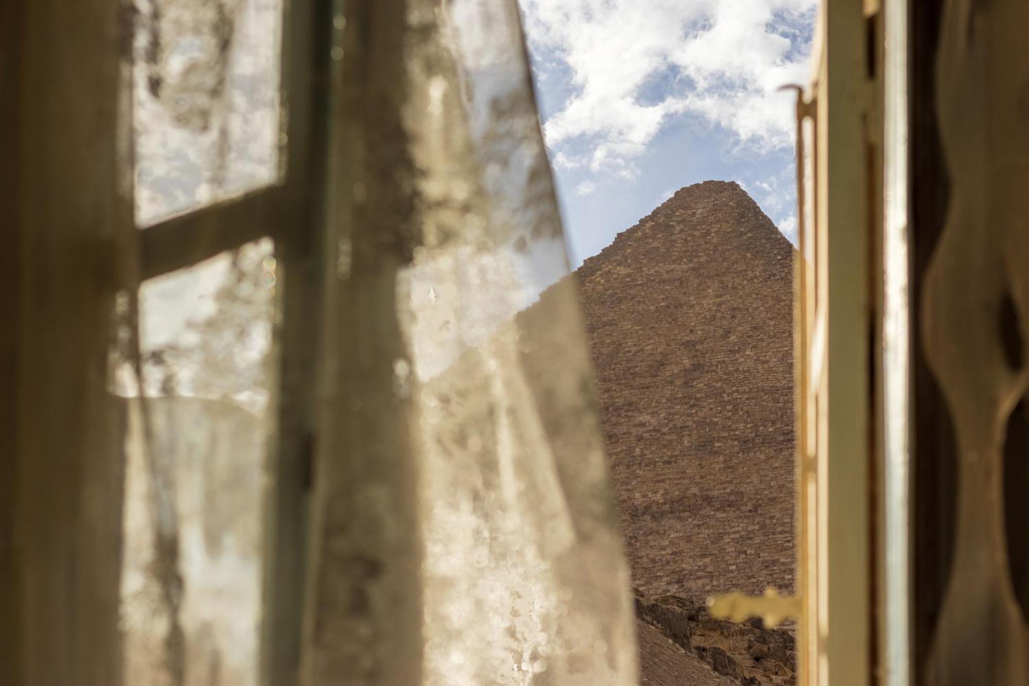 The Grand Pyramids View Hotel Kafret el-Gabal エクステリア 写真