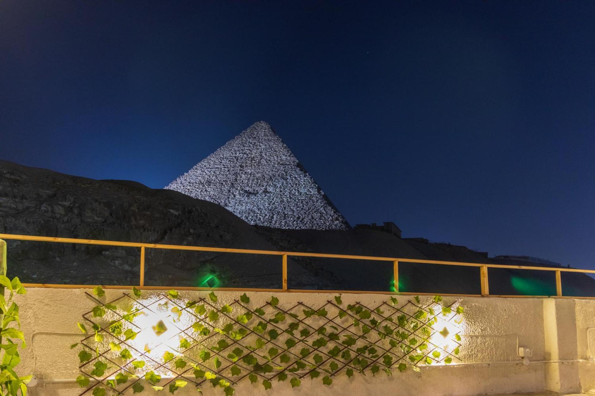 The Grand Pyramids View Hotel Kafret el-Gabal エクステリア 写真